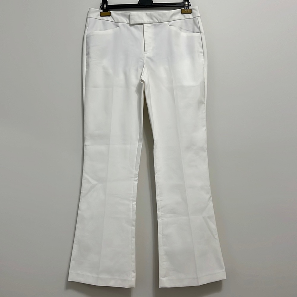 Lord and Taylor white trouser